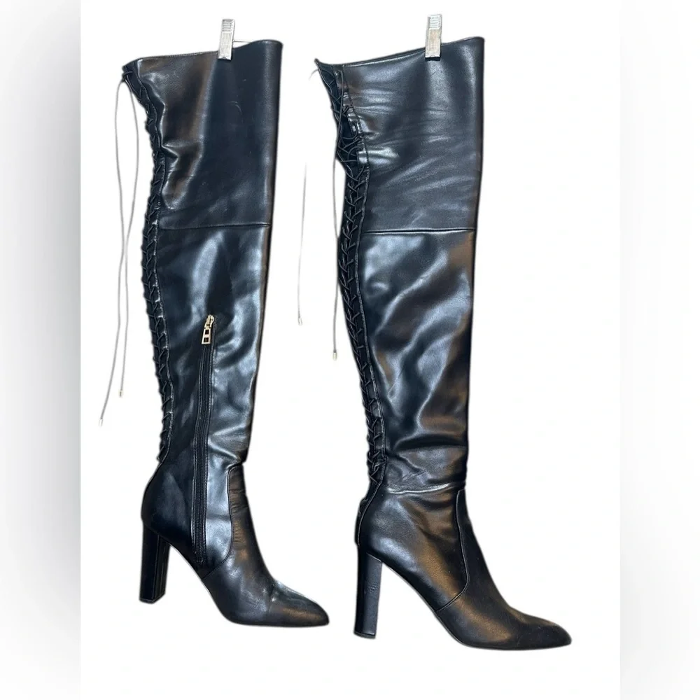 Elegant Black Over-the-Knee Boots